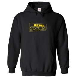 Rebel Scum Classic Unisex Kids and Adults Pullover Hoodie for Sci-Fi Movie Fans